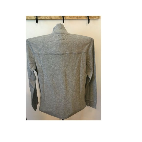 Timberland® Men's Canoe River 1/2-Zip Pullover Gray Grey Heather MEDIUM - Picture 5 of 8